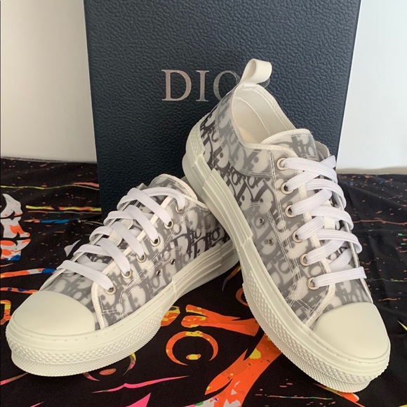 Dior Women's Gray Sneakers - Picture 1 of 6